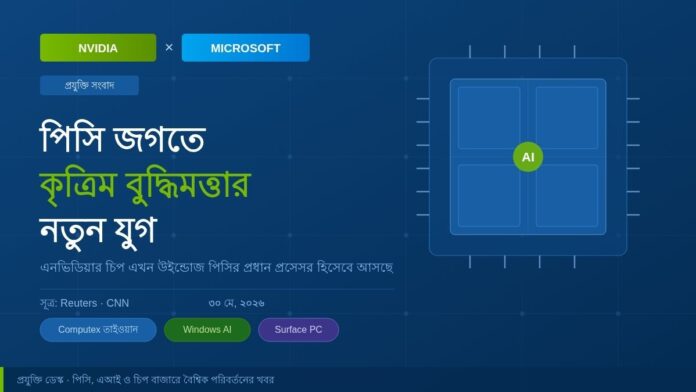 Nvidia ও Microsoft আনছে নতুন AI চালিত Windows PC